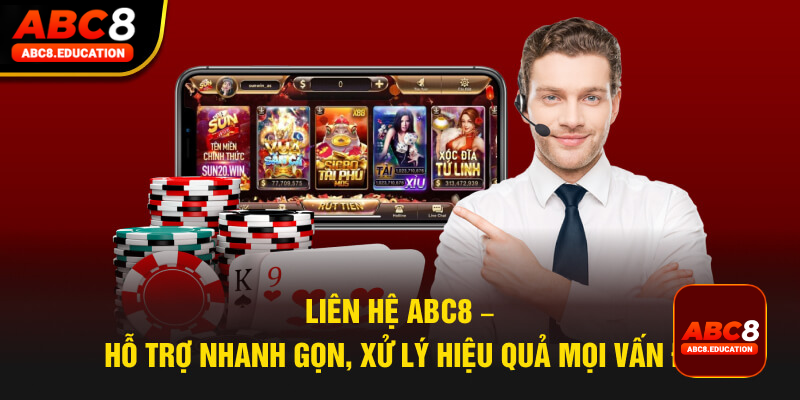 Đánh giá cụ thể tính năng liên hệ ABC8