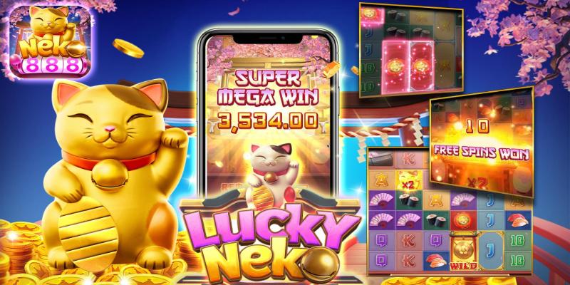 Khám phá Neko may mắn tại cổng game.