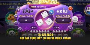 Tài Xỉu ABC8 – Nơi Đặt Cược Đầy Cơ Hội Và Chiến Thắng